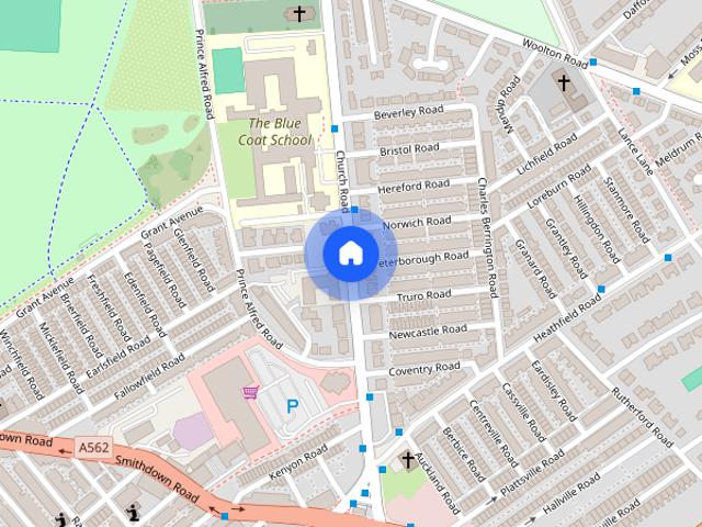 Church Road, Liverpool, Merseyside, L15
