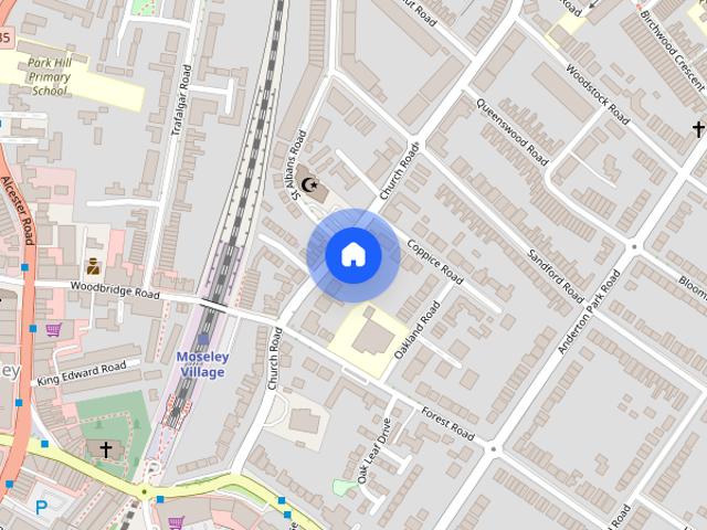 Church Road Moseley B13 9EB