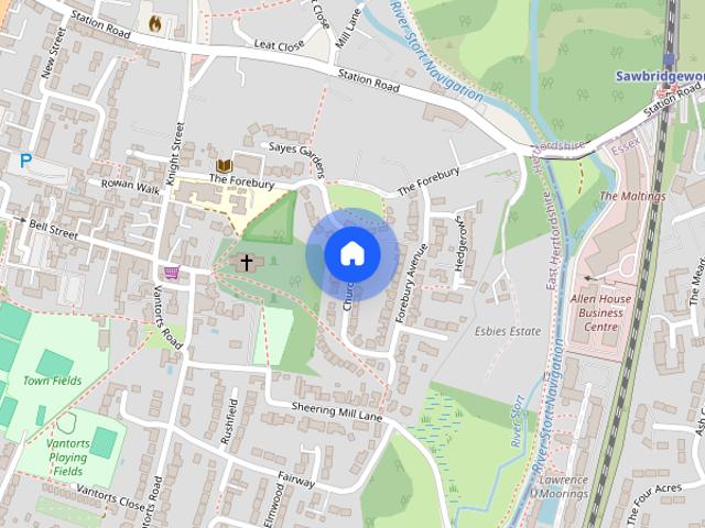 Church Walk,Sawbridgeworth,CM21