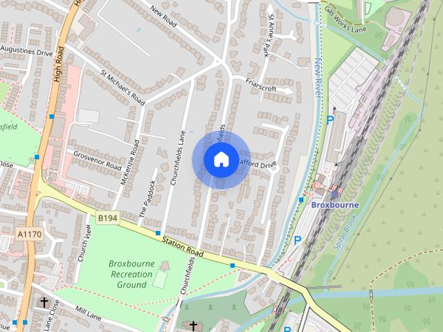 Churchfields, Broxbourne, EN10