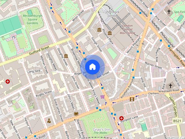 Churston Mansions, Grays Inn Road, WC1X