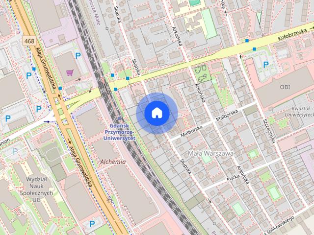 cicha kawalerka z parkingiem,Olivia Star, Inkubator Starter, skm