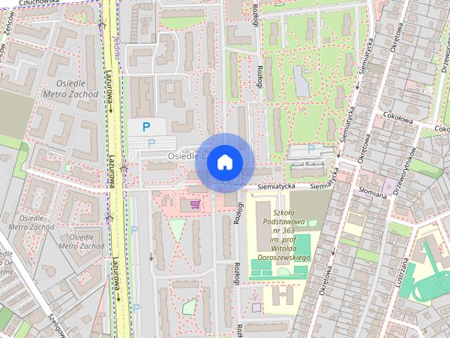Cicha okolica | Parking | Zieleń