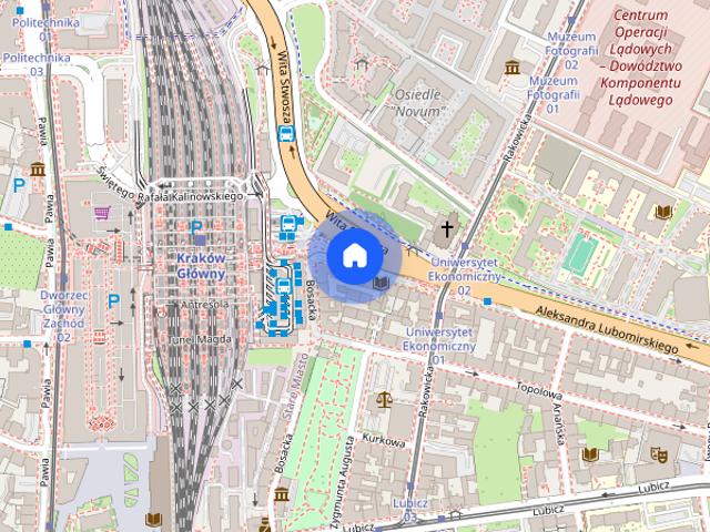 ciche blisko UEK UJ PK STARE MIASTO Rakowicka