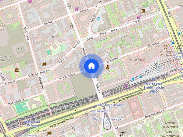 Ciche mieszkanie | Dworzec Centralny | Centrum | Metro Rondo ONZ