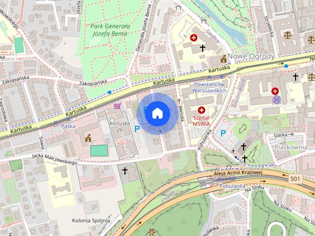 Ciche, przestronne mieszkanie w centrum Gdańska