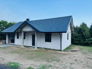 Nowoczesny dom 106 m2 z poddaszem do adaptacji i garażem