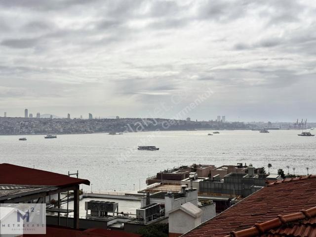 Cihangirde Satılık 3+1 Daire Boğaz Manzaralı / Galataport
