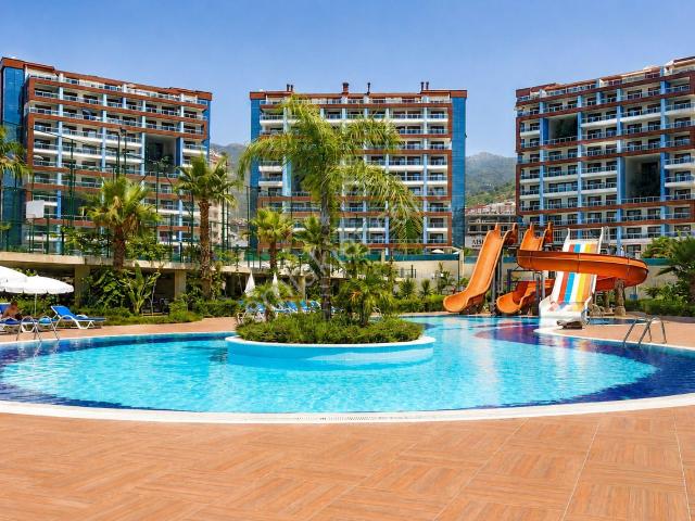 Cikcilli'de Prestijli Sitede Geniş Eşyalı 2+1 Daire