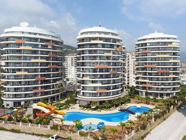Cikcilli'de Vesta Garden Deniz Ve Dağ Manzaralı 1+1 Eşyalı Daire