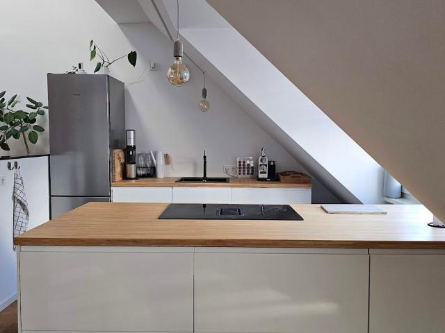 City apartment, 110 m², with rooftop terrace over two floors, Dusseldorf Amsterdam Apartments for Rent
