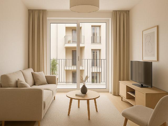 City Appartement I 2Zi I Balkon I Neubau I Top Lage im Herzen der Stadt I Modern ausgestattet