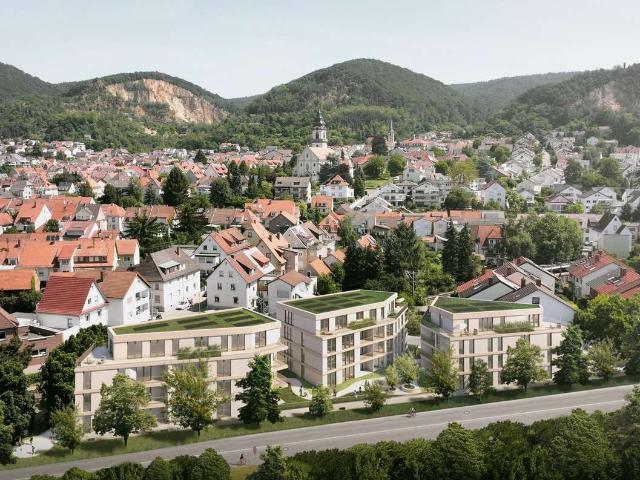 City Loge mit Blick auf den Steinbruch WE 30