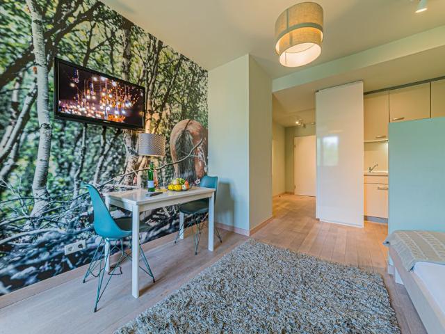 City Residence: 1 Zimmer Wohnung in einem Apartmenthaus am Merianplatz