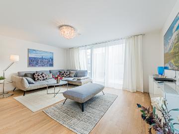 City Residence: Chic new apartment with balcony and parking space in Sachsenhausen – euhabitat