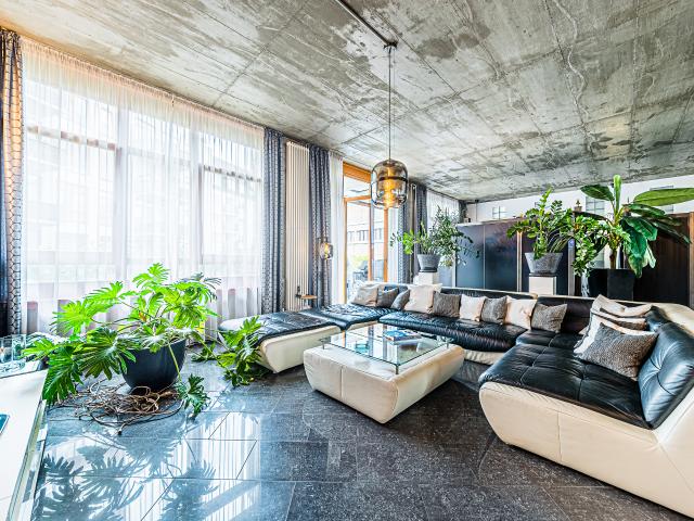 City Residence: Exclusive designer industrial loft with a large South West facing terrace – euhabitat