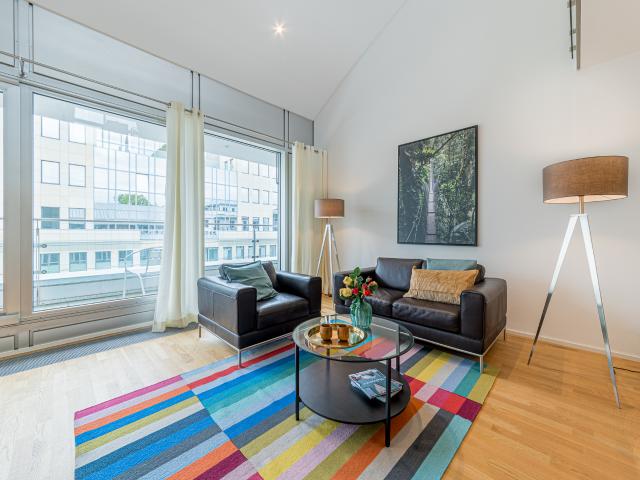 City Residence: Large and modern 2 room apartment near the river Main – euhabitat