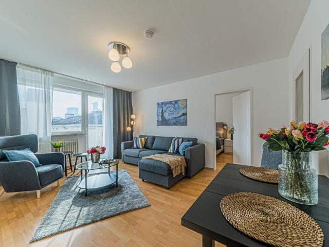 City Residence: Modern eingerichtete Wohnung in toller Westendlage