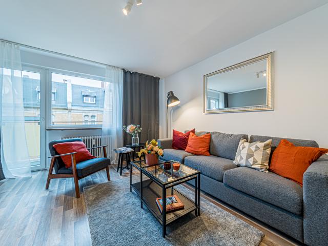 City Residence: Modern furnished apartment in an excellent Nordend location – euhabitat