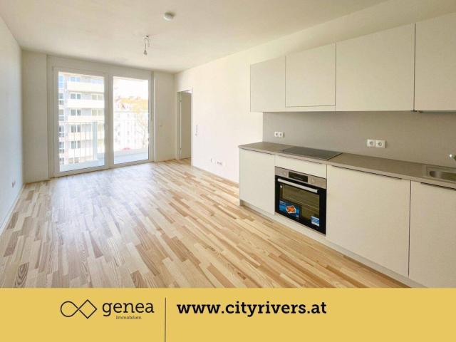 CITY RIVERS | Balkonwohnung mit begrüntem Innenhof | Provisionsfrei