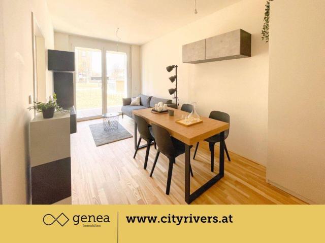 CITY RIVERS | Balkonwohnung mit begrüntem Innenhof | Provisionsfrei