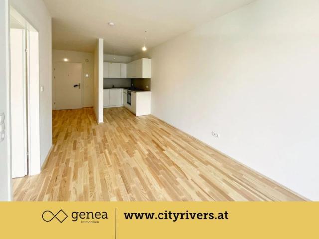 CITY RIVERS | Balkonwohnung mit begrüntem Innenhof | Provisionsfrei