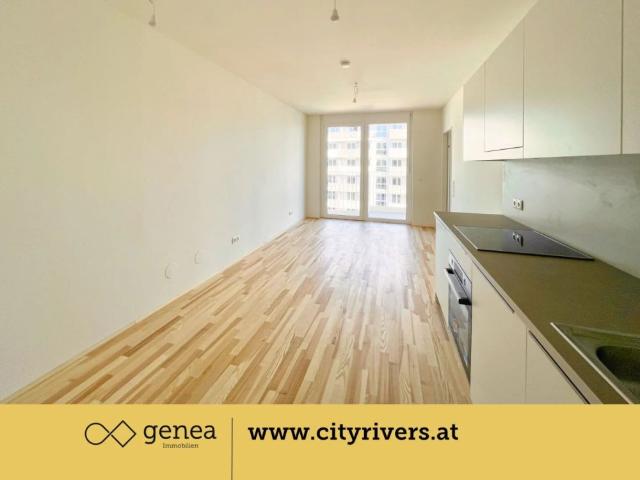 CITY RIVERS | Balkonwohnung mit begrüntem Innenhof | Provisionsfrei