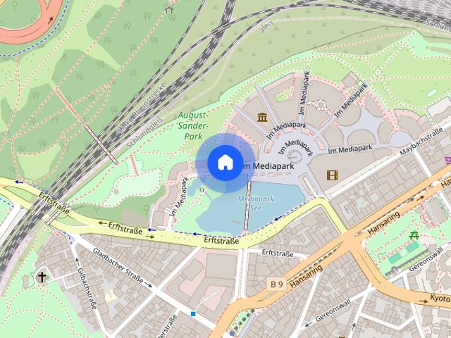 CITYHOUSE: Barrierefreie Wohnung mit Einzelgarage und 2 überdachten Balkonen im Kölner Agnesviertel!