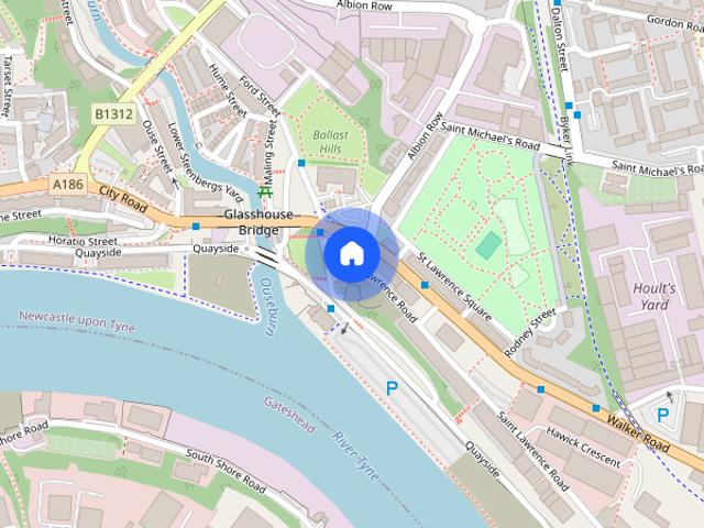 Citipeaks, East Quayside, Newcastle upon Tyne, Tyne and Wear NE6 1DH