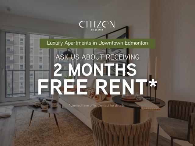 Citizen on Jasper Plan C Apartment for Rent