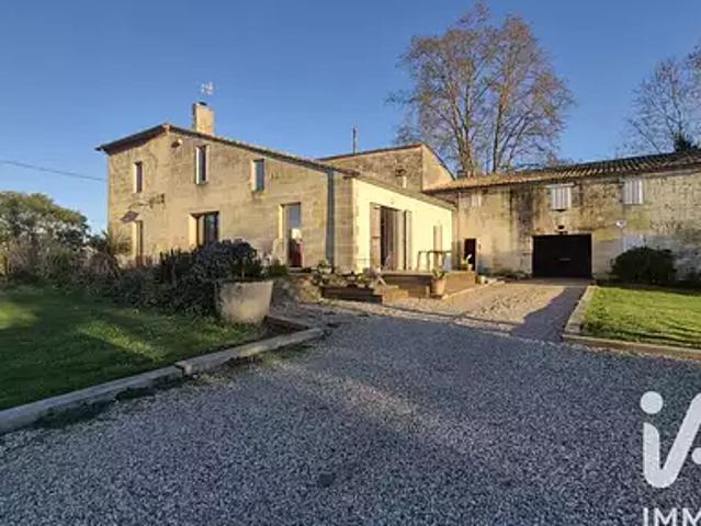 Civrac sur Dordogne 33350 Achat / Vente maison 8 pièces t8 parking