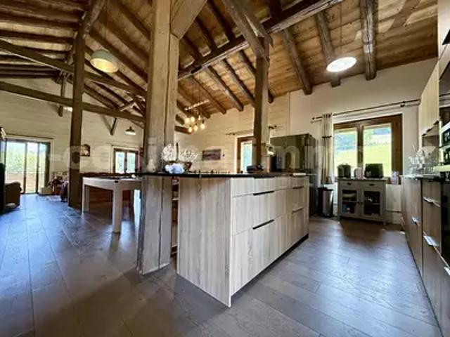 Combloux 74920 Achat / Vente maison 6 pièces t6 terrasse