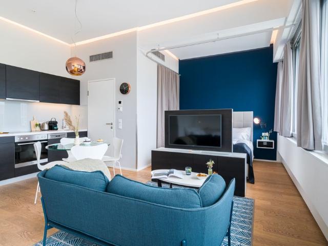 Comfort Meets Location: Stylish 1 Bedroom Apartment with Cozy Vibes in Philips Haus Wien Favoriten, Vienna Amsterdam Apartments for Rent