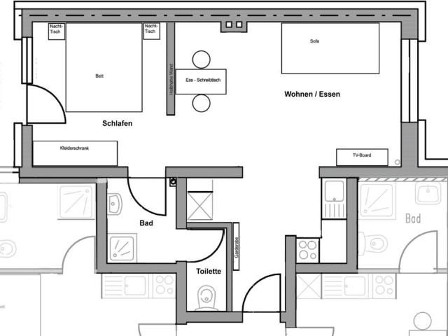 Comfort apartment in Dortmund's Kaiserviertel directly in the city centre, Dortmund Amsterdam Apartments for Rent