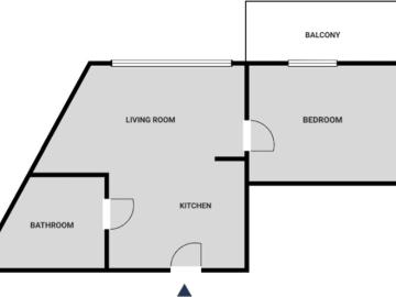 Comfortable 1 bedroom flat near the University of Vienna