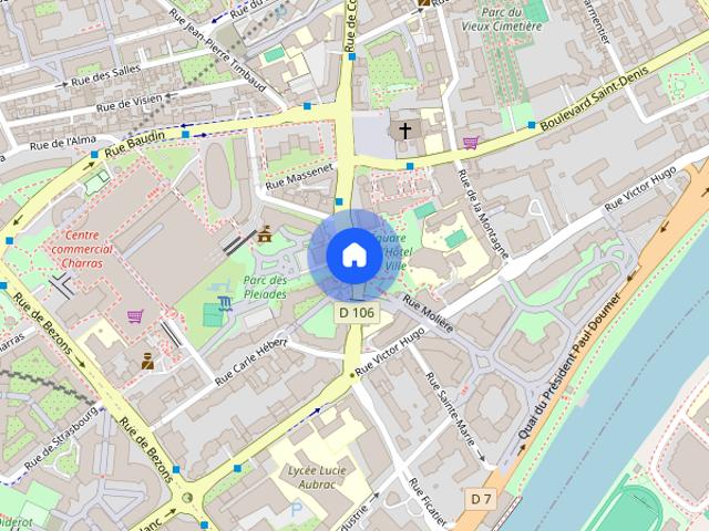 Comfortable T3 in Courbevoie