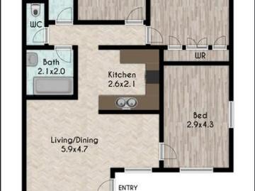 Comfortable three bedroom villa in convenient location