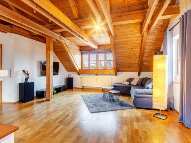 Comfortable and spacious apartment with balcony