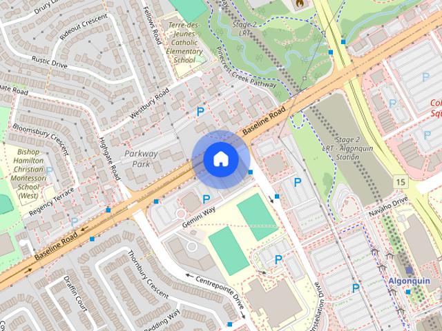 • Comfortable & Convenient Living Near Algonquin College • Spacious Suites & Amenities in Prime Centrepointe Locati