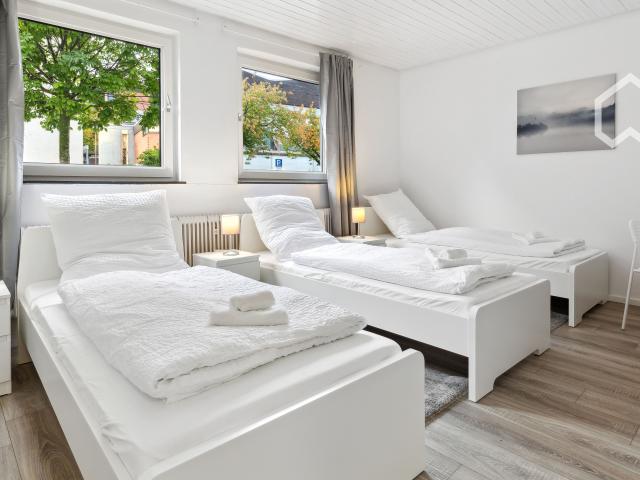 Comfortable house directly on the bank of the river Main