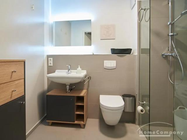 Comfortly furnished flat in a new building in walking distance to the Elbe river in Hamburg Altona