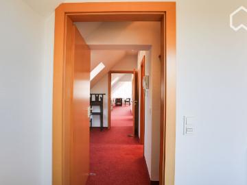 Comfy 80 sqm Penthouse Apartment in the popular suburb Angermund north of Düsseldorf, close to fair, Dusseldorf Amsterdam Apartments for Rent