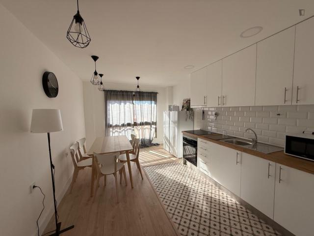 Comfy double bedroom in Carolines Baixes