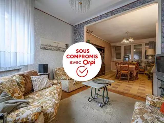 Comines 59560 Achat / Vente maison 5 pièces t5 jardin cave