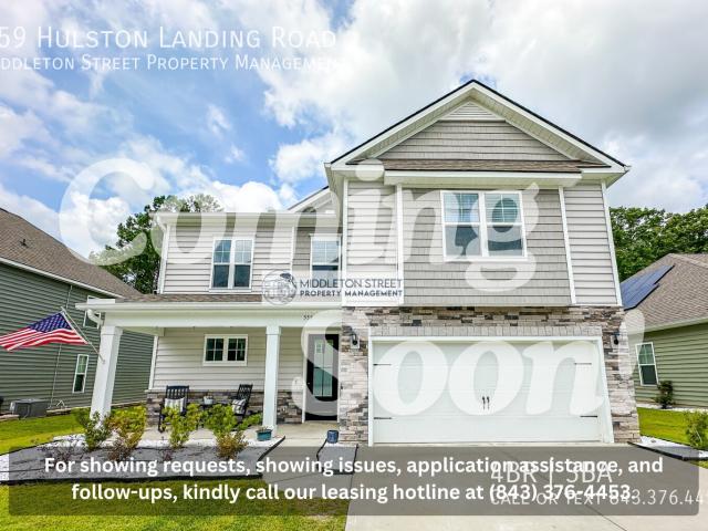 COMING SOON 559 Hulston Landing Road