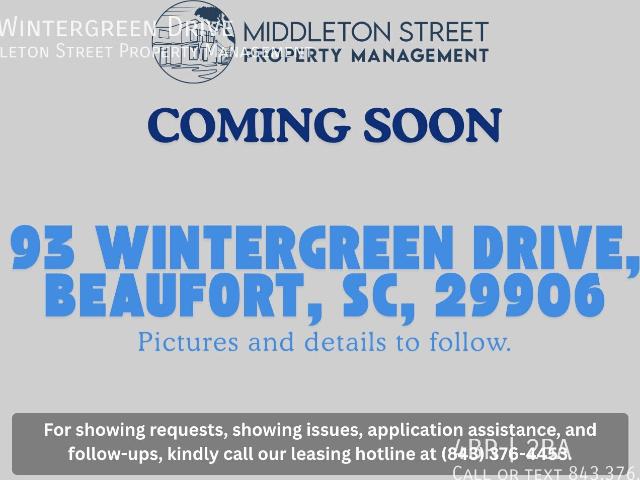 COMING SOON 93 Wintergreen Drive