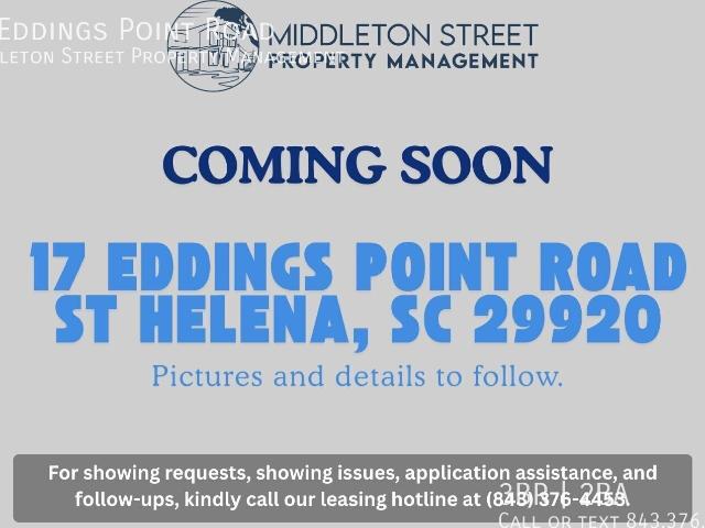 COMING SOON 17 Eddings Point Road St Helena, SC 29920