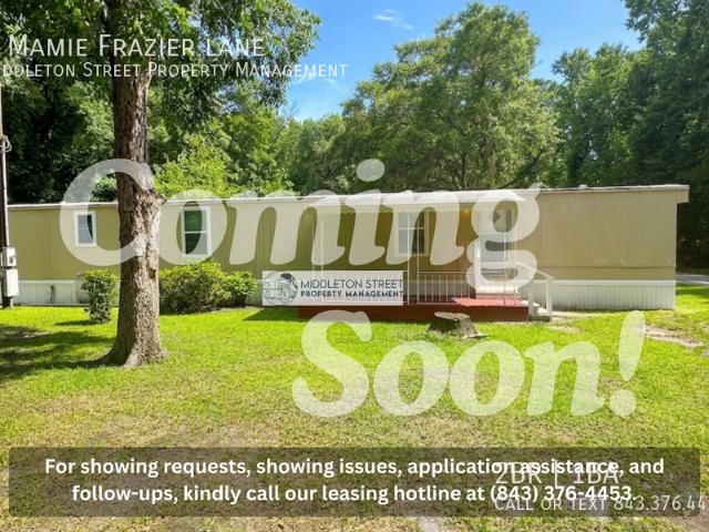 COMING SOON 1 Mamie Frazier lane