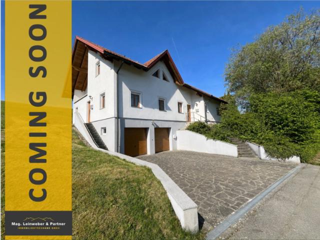 Traumhaftes Einfamilienhaus mit separater Einliegerwohnung, Doppelgarage und 1.480 m² XL Grundstück in sonniger Ruhelage in Haibach ob der Donau / Bezirk Eferding