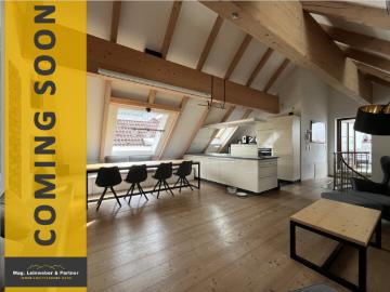 Altstadtjuwel saniert mit historischem Charme und modernem Wohnkomfort mit großzügiger Innenhof Dachterrasse Zentrum Pfarrgasse in Enns